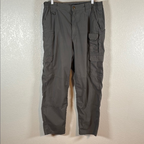 5.11 Tactical Gray Rip Stop Cargo Pants Size 34 - Picture 1 of 9